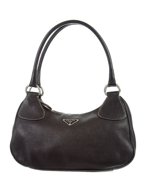 prada daino vitello bag|Prada vitello daino shoulder bag.